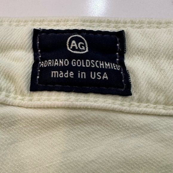 Adriano Goldschmied the Legging Ankle  Pant Super Skinny Pastel Green SZ 26R - Picture 7 of 8